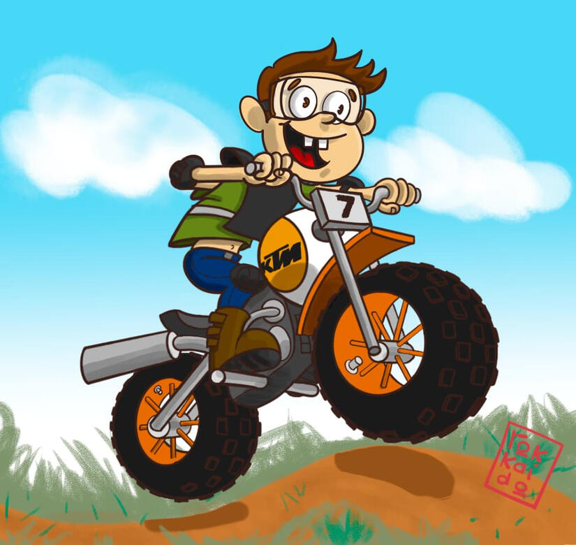 Alonso's bike